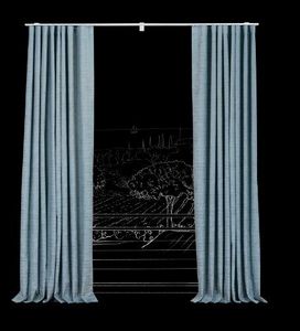 RIDEAUX AND CURTAINS - magagnosc - Hooked Curtain