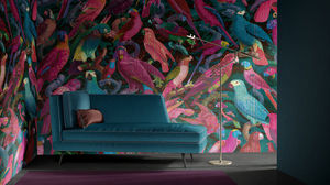QUINSAÏ Wallcovering® - parrot imparialis - Panoramic Wallpaper