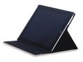 Ipad cover-WHITE LABEL-Etui iPad 1/2/3 map monde gris pochette etui houss