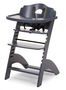 Baby high chair-WHITE LABEL-Chaise haute évolutive pour bébé coloris anthracit