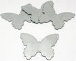 Children's decorative sticker-RoomMates-Stickers Miroirs Papillons 4 éléments 12x14cm