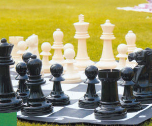 Traditional Garden Games - Chess game-Traditional Garden Games-Jeu d'échecs de jardin géant