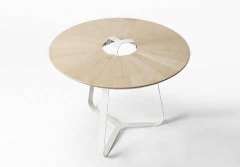 SINGULARITE - Round coffee table-SINGULARITE-Pinto