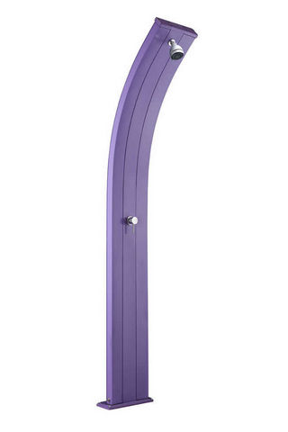 FORMIDRA - Outdoor shower-FORMIDRA-Douche solaire violette dada avec mitigeur 34x15x2