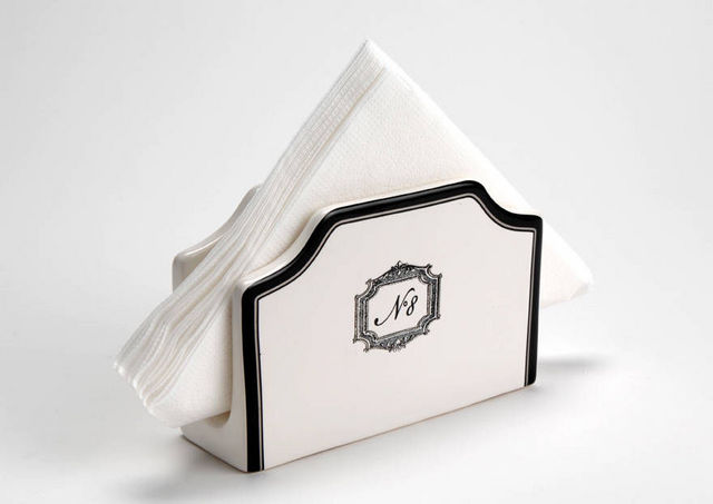 Amadeus - Case for napkin ring-Amadeus-Range serviettes en dolomite grand hôtel 15x5x10cm