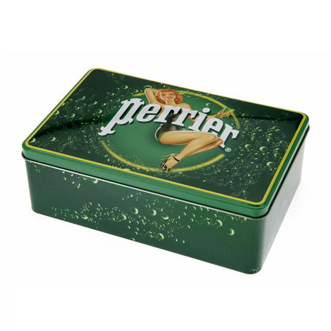 WHITE LABEL - Biscuit tin-WHITE LABEL-Boîte à sucres collection Perrier