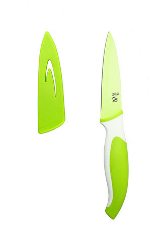 WHITE LABEL - Kitchen knife-WHITE LABEL-Couteau office en acier inoxydable avec étui