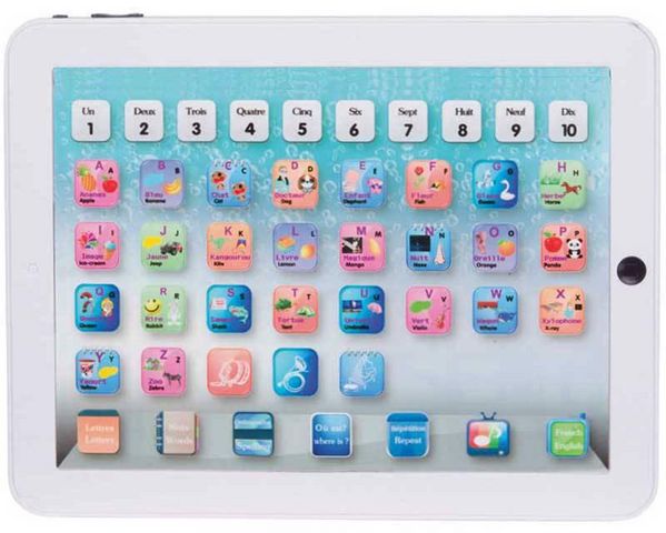 WONDER KIDS - Early years toy-WONDER KIDS-Tablette bilingue pour enfant francais anglais 24,