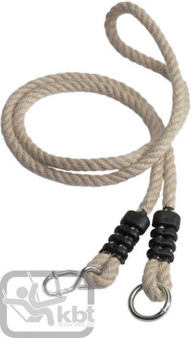 Kbt - Gymnastic apparatus-Kbt-Rallonge de corde en Chanvre synthétique 1,35m à 2