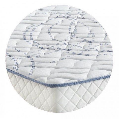 WHITE LABEL - Spring mattress-WHITE LABEL-Matelas MEKY MERINOS longueur couchage 190cm épais