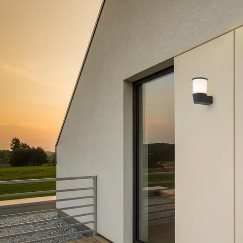 FARO - Outdoor wall lamp-FARO-Applique extérieure E27 Roy IP44 H16 cm