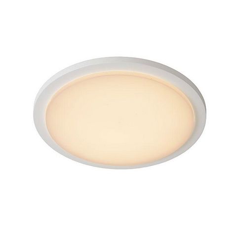 LUCIDE - Outdoor ceiling lamp-LUCIDE-Plafonnier extérieur rond Oras LED IP54