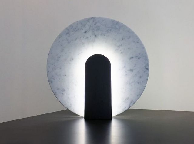 VIOLAINE D'HARCOURT - LED table light-VIOLAINE D'HARCOURT--Lune