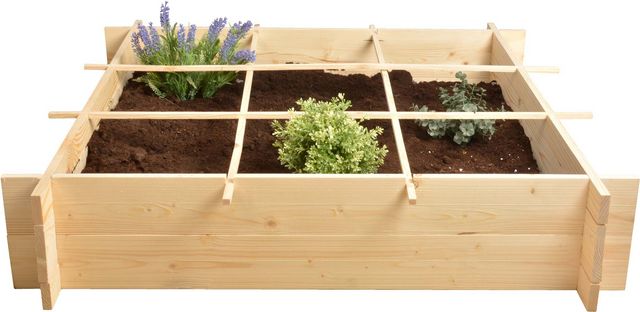 Secrets du Potager - Garden box-Secrets du Potager-Carré potager en bois 1 mètre