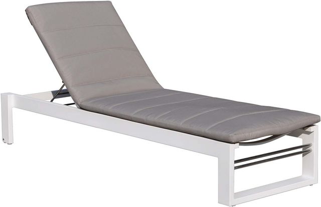 Delorm design - Sun lounger-Delorm design-Bain de soleil en aluminium et tissu d'oléfine St