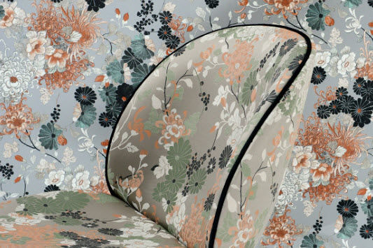 JEAN PAUL GAULTIER / Lelievre - Furniture fabric-JEAN PAUL GAULTIER / Lelievre-Kyoto