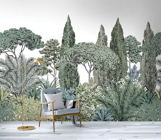 ISIDORE LEROY - Wallpaper-ISIDORE LEROY-Riviera Naturel