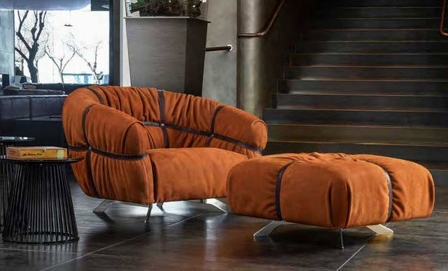 ITALY DREAM DESIGN - Armchair and floor cushion-ITALY DREAM DESIGN-Croosover
