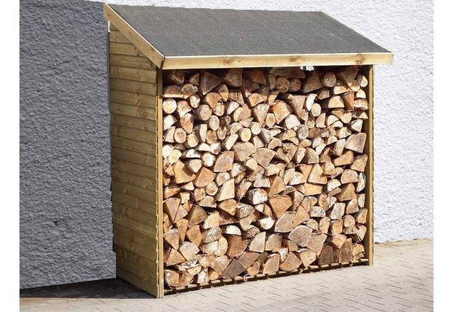 Foresta / Habrita - Fire wood shed-Foresta / Habrita