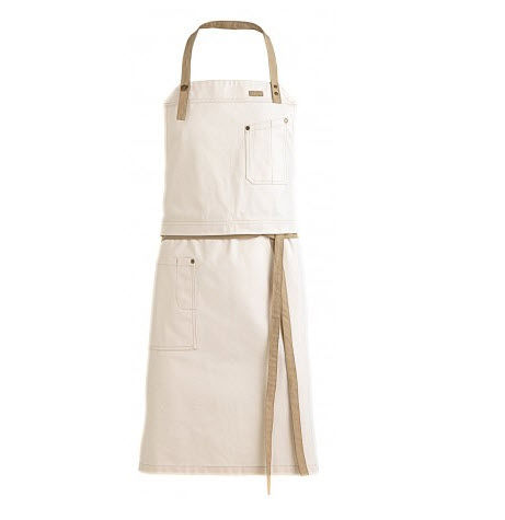 KENTAUR - Kitchen apron-KENTAUR-2 en 1 blanc