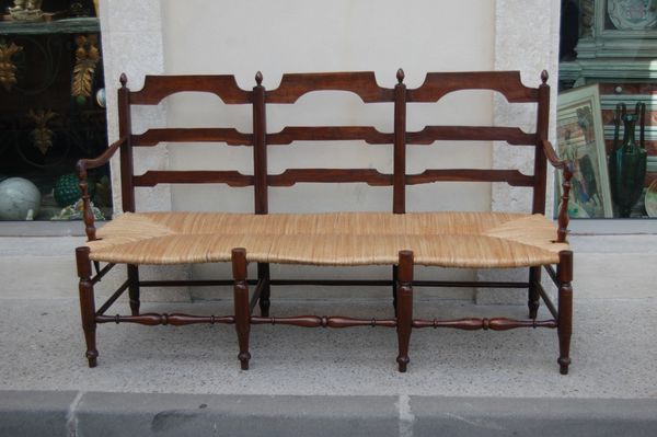 Antiquites Decoration Maurin - Double seat-Antiquites Decoration Maurin