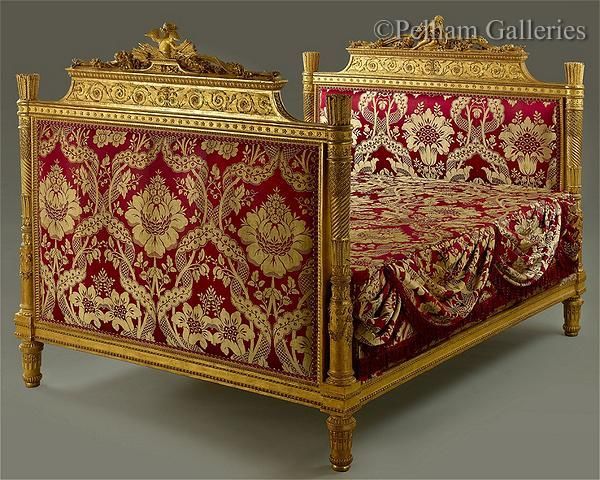 Pelham Galleries - London - Four poster double bed-Pelham Galleries - London