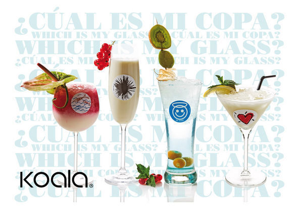 KOALA INTERNATIONAL - Wine glass marker-KOALA INTERNATIONAL-Fashion