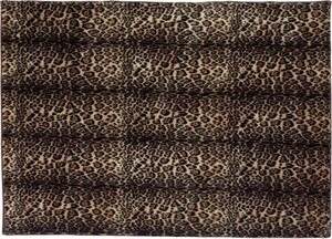 Winter Home - leopard - Moderner Teppich