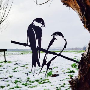 Metalbird -  - Vogel Silhouette