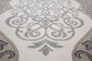 NAZAR - tapis empera 80x150 silver - Moderner Teppich