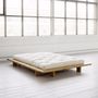 Einzelbett-WHITE LABEL-Cadre de lit  japonais JAPAN miel 140*200cm avec s