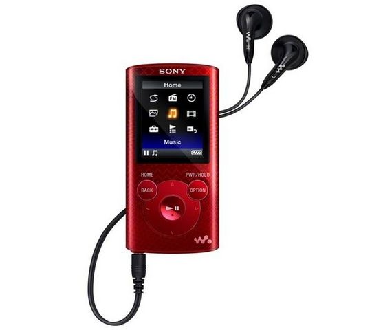 SONY - MP3-SONY-NWZ-E384 rouge - 8 Go - Lecteur MP3