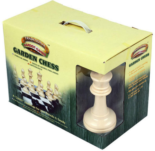 Traditional Garden Games - Gesellschaftsspiel-Traditional Garden Games-Jeu d'échecs de jardin géant 89x89cm