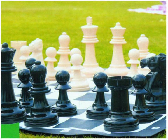 Traditional Garden Games - Gesellschaftsspiel-Traditional Garden Games-Jeu d'échecs de jardin géant 89x89cm