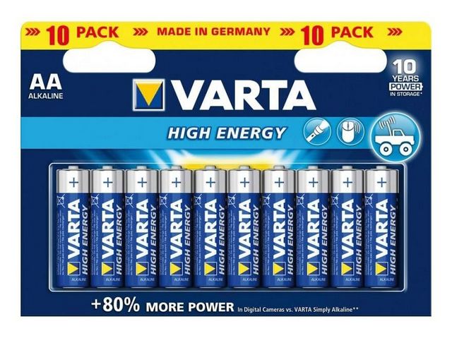 Varta - Einweg-Alkali-Batterie-Varta-Pile alcaline jetable 1426439