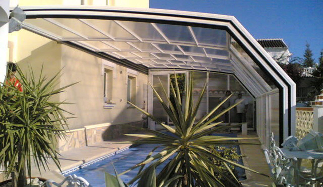 BEL ABRI FRANCE Cubierta de piscina alta fija adosada Cabinas de piscina Piscina y Spa  | 