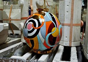 EMAUX DE LONGWY -  - Bola Decorativa