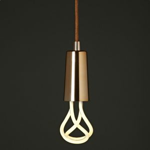 PLUMEN - plumen - suspension cuivre et ampoule baby 001 | s - Lámpara Colgante