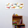 Cuadro decorativo para niño-SERIE GOLO-Toile imprimée mille bulles 60x20cm