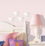 Adhesivo decorativo para niño-RoomMates-Stickers Miroirs Papillons 4 éléments 12x14cm