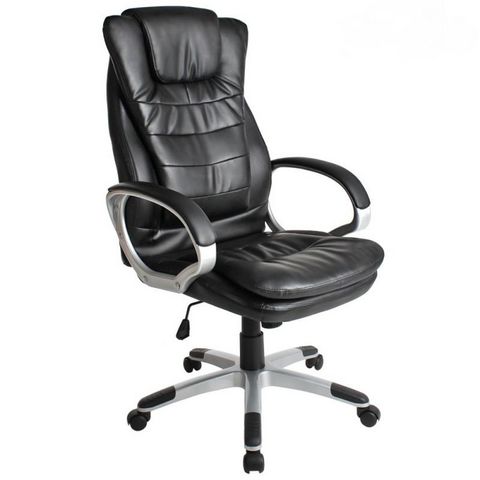 WHITE LABEL - Sillón de dirección-WHITE LABEL-Fauteuil de bureau chaise ergonomique