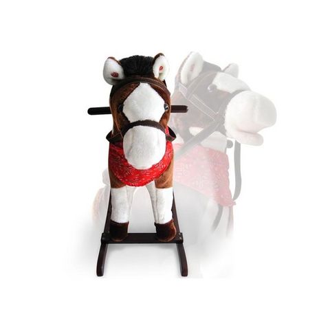 WHITE LABEL - Caballo de balancín-WHITE LABEL-Cheval à bascule jouet enfant bébé