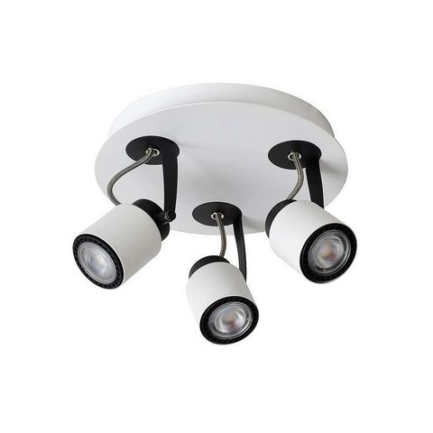 LUCIDE - Foco proyector-LUCIDE-Spot triple rond orientable Dica LED H14 cm