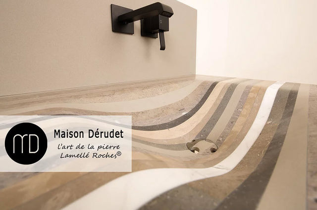 Maison Derudet - Lavabo-Maison Derudet-Lamellé Roche