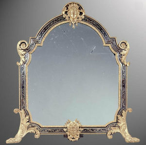 KRAEMER - miroir de table en marqueterie boulle - Specchietto Da Tavolo