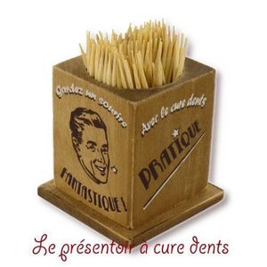 DECO D'AMBIANCE - boiite cure dent - Stuzzicadenti