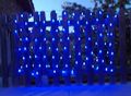 Ghirlanda luminosa-FEERIE SOLAIRE-Guirlande solaire filet 96 leds bleues 150x90cm