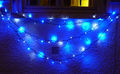 Ghirlanda luminosa-FEERIE SOLAIRE-Guirlande solaire 30 leds blanches 30 leds bleues 
