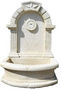 Fontana a muro-DECO GRANIT-Fontaine en Pierre reconstituée 70x40x105cm