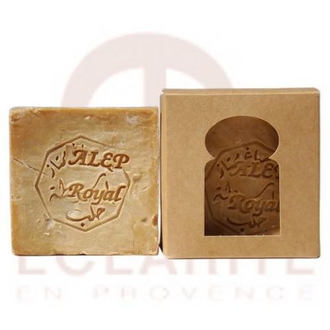 ECLARITE - Sapone-ECLARITE-Le véritable savon dAlep Qualité Royal - 200 gr